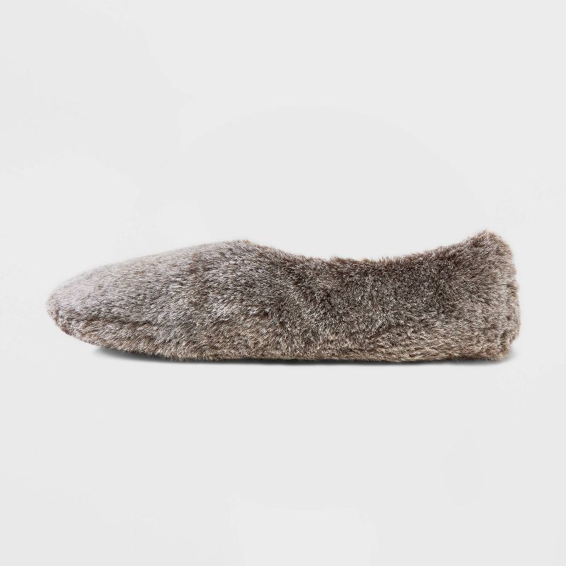 Women's Faux Fur Cozy Pull-On Slipper Socks, 3 of 13