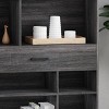 VYNXARIA Cube Unit Bookcase Cabinet for Living Room, Office, Dining Room ,Dark Brown - 4 of 4