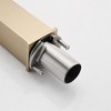 OUTSUPPLY Bathroom Faucet Single Hole, Single Handle Stainless Steel Faucet for Bathroom Sink with Deckplate and Drain Assembly - 4 of 4