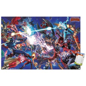 Trends International Marvel Comics - Secrets Wars - Battle Unframed Wall Poster Prints - 1 of 4