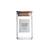 High Borosilicate Glass Spice Jar with Label and Bamboo Lid (24 x 8 Ounces), Spice Container with 72 Printed Labels and 20 Handwritten Labels - 2 of 4