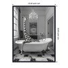 Amanti Art Giraffe Glam Soak by Niky Rahner Framed Canvas Wall Art - 3 of 4