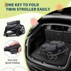 Side by Side Double Stroller for Twins, Lightweight Compact Foldable Baby Travel Stroller with High Landscape Seat - 4 of 4