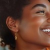 Ross-Simons Italian 14kt Yellow Gold Twisted Lace Drop Earrings - 2 of 4