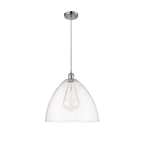 Innovations Lighting Bristol Glass 1 - Light Pendant in  Polished Chrome - image 1 of 1