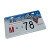 MaseiKar Sukagawa City M-78 Rare Collectible Japanese License Plate Set - Retro Car Accessories - 2 of 4