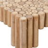 vidaXL Coffee Table Genuine bamboo color High-quality bamboo Small - 3 of 4