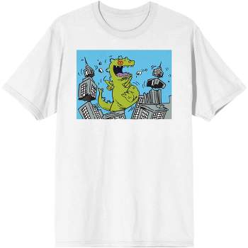 90s Nickelodeon Rugrats Reptar Screenshot Men's White T-Shirt
