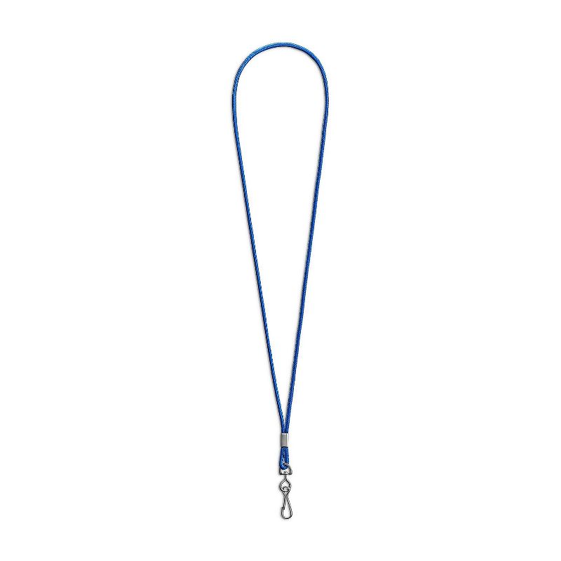 Staples 18917/3748014 Lanyards for ID-Badge Holders Blue 12/Pack , 2 of 3