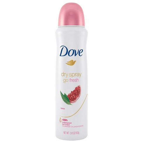 Dove Revive Dry Spray Antiperspirant 3.8 Oz : Target