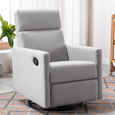 thumbnail image 2 of Recliner Chair, 360 Swivel Rocker Chair For Adults, Glider Rocker 2 of 11