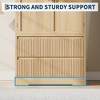 66 Inch Tall Storage Cabinet , Kitchen Pantry Bathroom Cabinet 2 Drawers for Kitchen, Dining Room, Bathroom - 4 of 4