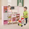 Infans 2-in-1 Kids Kitchen & Market w/ Realistic Light & Sound 82 Accessories Included - 3 of 4