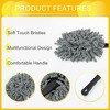 Unique Bargains Car Dust Clean Mop Dusting Tool Fiber11.22" Gray 1 Pc - 4 of 4