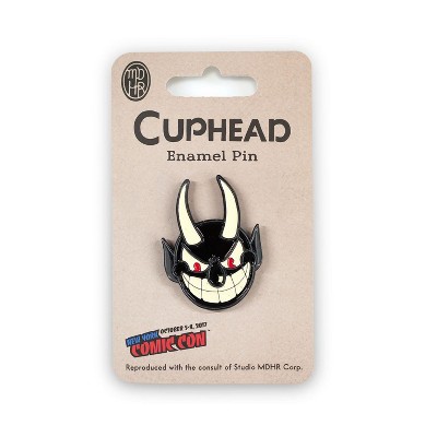 Just Funky EXCLUSIVE Cuphead Devil Enamel Collector Pin | Feat. The Devil From Cuphead