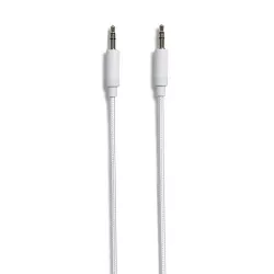 NXT Technologies 6 Ft. Mini-phone Stereo 3.5mm Cable White NX54357