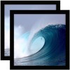 Americanflat Picture Frame with tempered shatter-resistant glass - Available in a variety of Sizes and Colors - 2 of 3