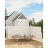 71' x236' Retractable Double Side Awning, 280g Polyester, Waterproof & UV-Resistant Privacy Screen for Patio, Deck, Pool - 2 of 4