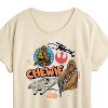 Women's - Star Wars - Chewie Stickers Short Sleeve Graphic T-Shirt - 2 of 4