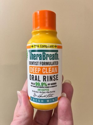 Therabreath Deep Clean Antiseptic Oral Rinse - 16 Fl Oz : Target