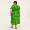 Women's Ribbon Short Sleeve Midi Shirtdress - kate spade new york x Target Green - 2 of 4