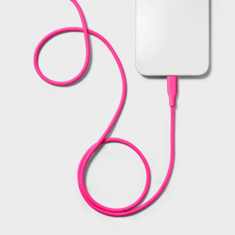 3' Lightning to USB-C Silicone Cable - heyday™, 3 of 5