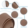 Unique Bargains PVC Waterproof Self-Adhesive Wall Corner Seal Caulk Strip Tape 2 Pcs - 3 of 4