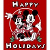 Men's Mickey & Friends Mickey & Minnie Holiday T-Shirt - 2 of 4