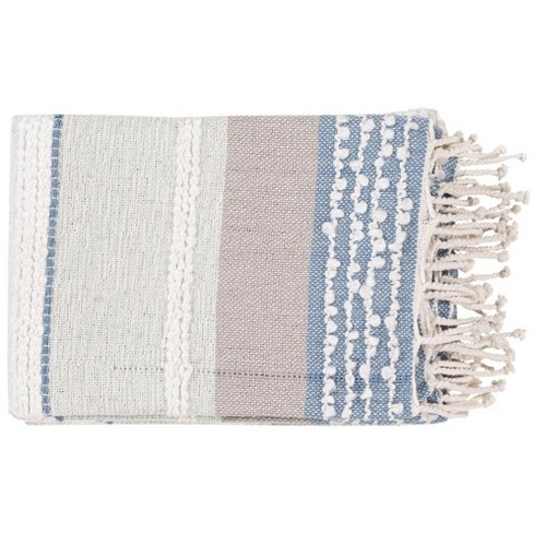 Mark & Day Pflach 50"W x 60"L Texture Taupe Throw Blankets - image 1 of 3