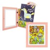 2 Pack Kids Art Frames,Displays 8x10 With Mat and 10x12.5 Without Mat,Children Storage Frame for 3D Picture - 4 of 4