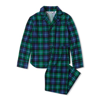 Lands' End Kids Flannel 2 Piece Pajama Set