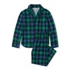 Lands' End Kids Flannel 2 Piece Pajama Set - 2 of 3