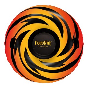 Winter Snow Tube for Adults by CocoNut Outdoor, 48" Jumbo Inflatable Sled - 1 of 4