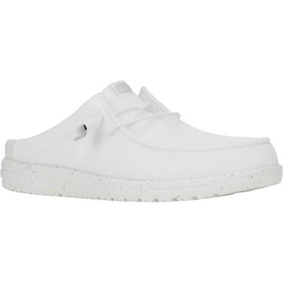 HEYDUDE Men Wally Slip Stretch Sox , White, 10 — фото 5