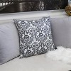 CAVINAS Let It Snow Throw Pillows Modern Velvet Decorative Pillows with Embroidered Design, Lumbar Pillow for Couch - 3 of 4