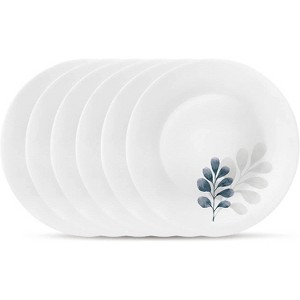Bormioli Rocco White Moon Botanica Blue 7.75" - 1 of 4