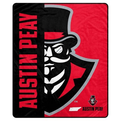 NCAA Austin Peay Governors Ultra Soft Tailgate Throw Blanket