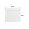 JAM Paper 12.5" x 12.5" Large Square Invitation Envelopes White 03992322B - 3 of 3