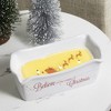 Pavilion Gift Company - Believe - 12 oz - 100% Soy Wax Reveal Triple Wick Candle Scent: Vanilla Cinnamon - Flame Candles - 2 of 4