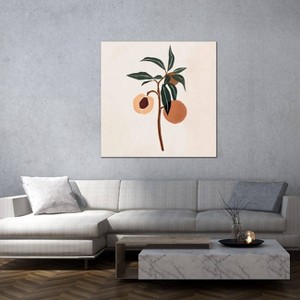 iCanvas Peach Branch by Bria Nicole Canvas Print Wall Art - 1 of 3