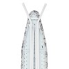 Seymour Home Products 4 Leg Perf Top Ironing Board Gray Floral: Full Size, Adjustable, Portable, Foldaway, 53" x 13" - 4 of 4