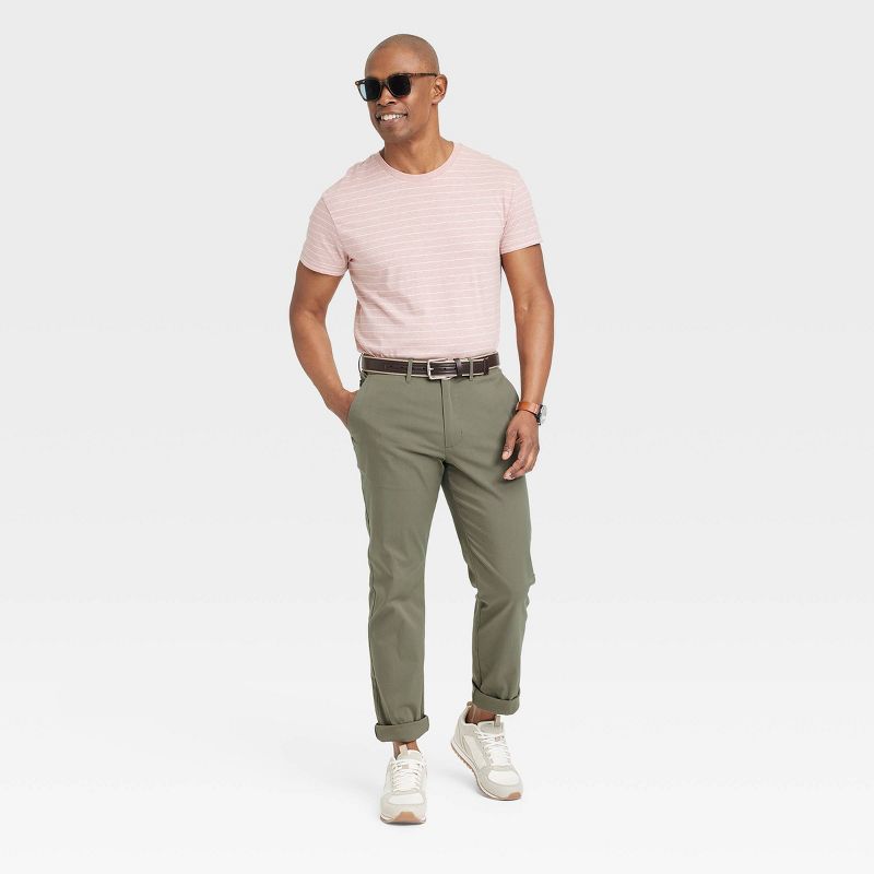 Men's Slim Fit Tech Chino Pants - Goodfellow & Co™, 4 of 5