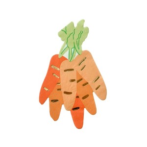 Daydream Society - Bunch of Carrot Large Napkins - Pack of 16 Paper Napkins - 1 of 3
