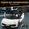 12V Kids Electric Car with Remote Control, LED Lights & Sound System - Licensed Lamborghini Battery Powered Ride-On Toy for Boys & Girls - 2 of 4