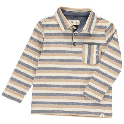 Boy's Long Sleeve Polo Shirt - ME & HENRY