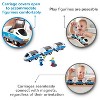 Hape: Intercity Train - Blue & White - Wooden Train Toy Set, 3pc, Ages 3+ - 4 of 4