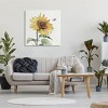 Stupell Industries Cheerful Sunflower Buzzing Bee Canvas Wall Art - 2 of 3