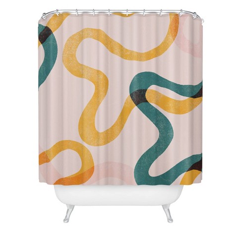 Marta Barragan Camarasa Mushroom Seasonal Shower Curtain Brown - Deny  Designs : Target