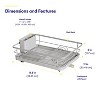 3-Piece Multi-Functional Dish Drying Rack with Drain Board & Utensil Holder - 2 of 4
