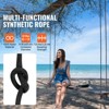 VEVOR Durable Nylon Cord, 3/16 inch x 1000 ft, 32-Strand Design, 720 LBS Load Capacity, Multi-Purpose Rope for Outdoor Adventures, Tree Work, Black - 3 of 4